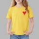 thumbnail image 1 of Blusas y camisas de manga corta con cuello redondo para niños Camiseta de verano de manga corta estampada para niñas Jersey elegante de cuello redondo para niñas Top de algodón para niños, 1 of 6
