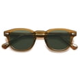 thumbnail image 1 of Gafas de sol SOJOS Retro Round SJ2251 UV400 Verde oliva/Verde oscuro, 1 of 5