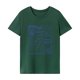 thumbnail image 1 of Camiseta para mujer, camisetas de verano para ir al trabajo, mochilero, calle, regalo para mujer Verde, 1 of 7