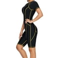 thumbnail image 4 of Women's Black Seam Contoured Zip Front Wetsuit, 4 of 5