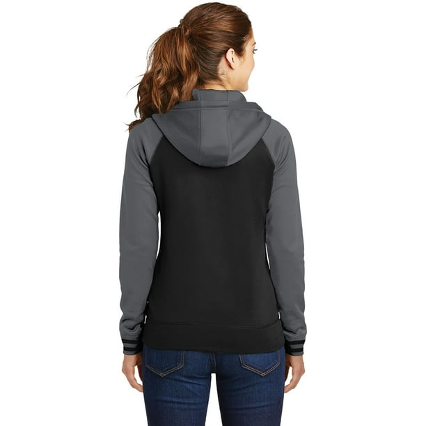 Sport Tek Ladies Sport Wick Varsity Fleece Full Zip