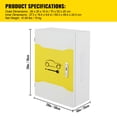 thumbnail image 4 of KFFKFF Charging Station Enclosure for Tesla, Dimensions 28'' x 20'' x 10'', Exterior Cable Management Box, IP32 Rated for Dust and Water Resistance, Constructed from Durable Cool Roll Steel, 4 of 9