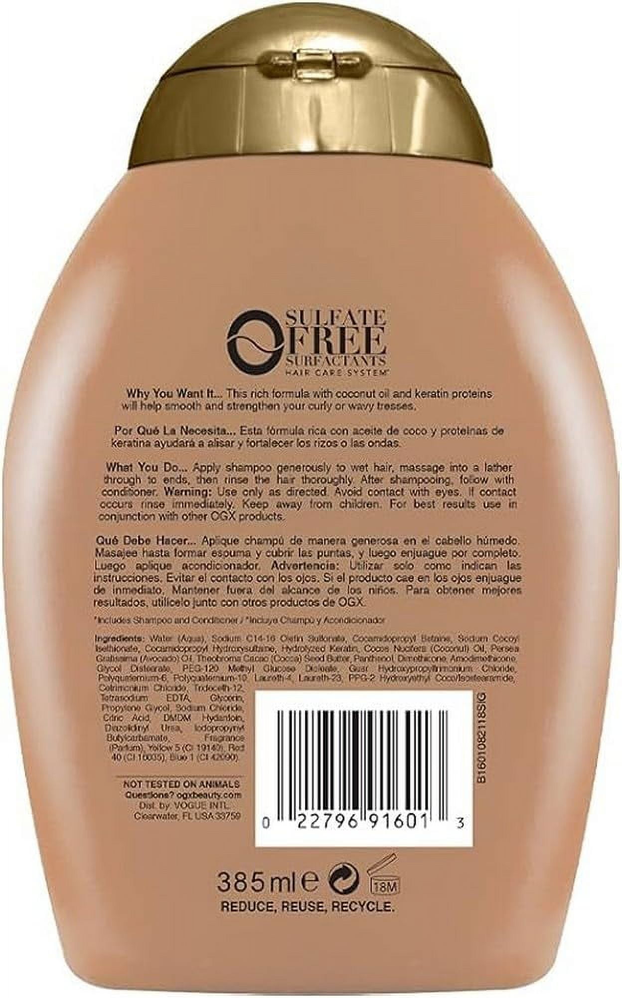Ogx ever straightening brazilian keratin therapy shampoo hotsell