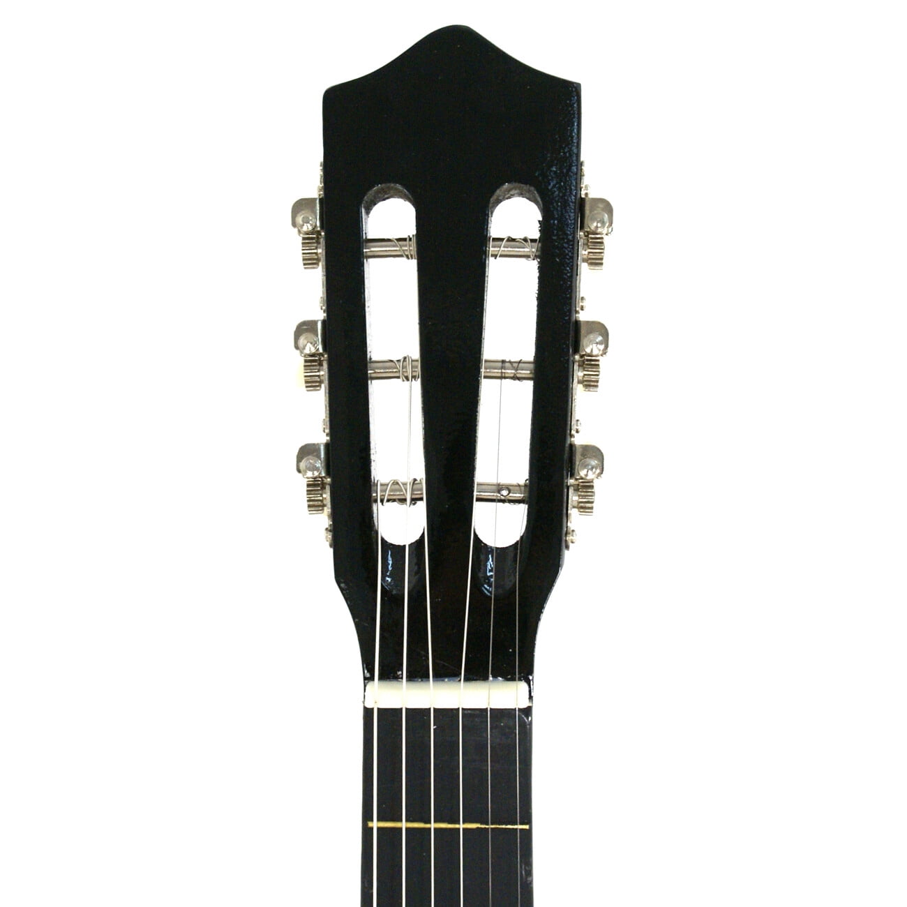 ZenSports 38-in Kids Beginner Acoustic Guitar Starter Kit 6 Strings W/Case, Strap, Tuner, Pick - Black