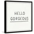 thumbnail image 2 of Marmont Hill Hello Gorgeous V Framed Wall Art, 2 of 6
