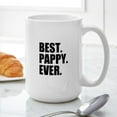 thumbnail image 6 of CafePress - Best Pappy Ever Mugs - 15 oz Ceramic Large White Novelty Mug, 6 of 6