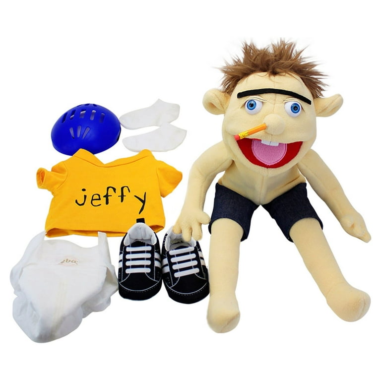 Jeffy Puppet Cheap Sml Jeffy Hand Puppet Plush Toy 23 Stuffed Doll Kids  Gift US