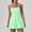 Green, variant on Womens Athletic Dress Sleeveless Built-in Bra and Shorts with Pockets Exercise Tennis Dress Women's Naked Quick Drying Sports Dress Running Short Skirt