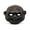 Black, variant on Half Face Gorilla Mask,Realistic Ape Head Mask,Gorilla Costume for Role-Play Party,Christmas,Masquerad