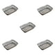 thumbnail image 1 of Injueey Paquete de 10 sartenes de papel de aluminio, accesorios para el hogar, recipiente rectangular para alimentos, para hornear, sartén de Type2 NO2, 1 of 6