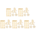 thumbnail image 1 of Plantilla Con Forma Navidad Huellas Decoraciones Navideñas, 1 of 4