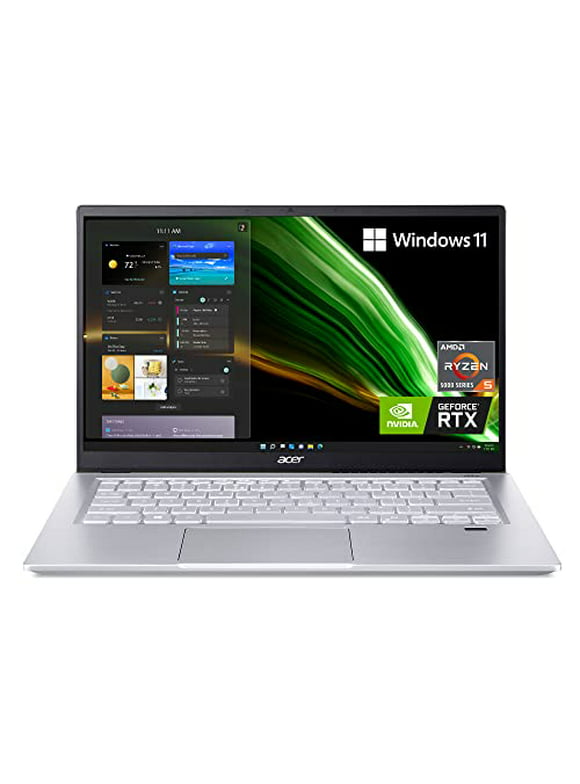 Acer Swift X SFX14-41G-R7YT Creator Laptop | 14" Full HD 100% sRGB | AMD Ryzen 5 5600U | NVIDIA RTX 3050 Laptop GPU | 8GB LPDDR4X | 512GB NVMe SSD | Wi-Fi 6 | Backlit Keyboard | Windows 11 Home