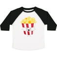thumbnail image 3 of Inktastic Cute Kawaii Popcorn Boys or Girls Toddler T-Shirt, 3 of 5