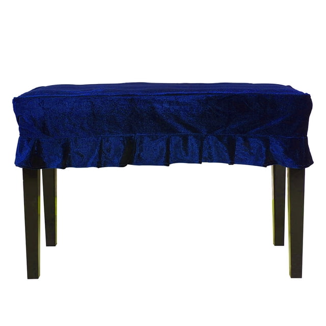 Piano Cover, Bench Coushion Cover Foldable Machine Washable Soft And Elasticity Unique Pleating Process For Piano Chair For Benches