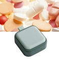 thumbnail image 4 of Conteneur de Vitamines, 4 Compartiments Boîte à Médicaments de Voyage Portable Distributeur de Médicaments Solution Innovante, 4 of 8