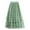 Green, variant on Female Skirts Floral Maxi Skirt with Slit Women Skirt Fashion Pattern Mesh Stitching Solid Color Four Season Cute Puffy Skirt Long Skirt