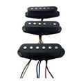 thumbnail image 2 of 1 Pièce Micro Cou / Milieu / Pont Micros Luthier d'Alimentation pour ST Guitare Électrique, Noir, 2 of 10