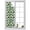Green, variant on Green Gold Mosaic Window Privacy Film, Rustic Abstract Checkerboard Grids Frosted Glass Window Clings Static Cling UV Heat Blocking Reusable Door Sticker for Bathroom 17.7 x 39.3 Inch