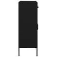 thumbnail image 2 of vidaXL Storage Cabinet Black 80x35x101.5 cm Steel, 2 of 5