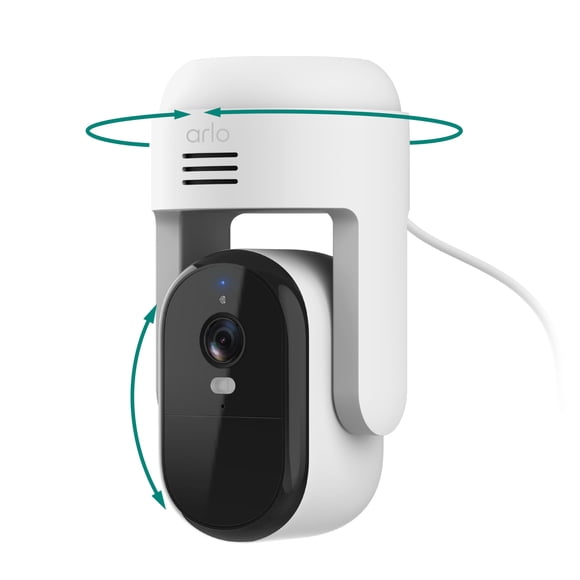 Cámara de seguridad Arlo Essential Pan Tilt 2K con reconocimiento de personas