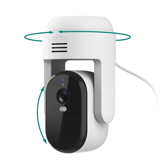 Cámara de seguridad Arlo Essential Pan Tilt 2K con reconocimiento de personas