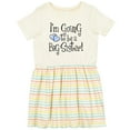 thumbnail image 3 of Inktastic Heart New Big Sister Girls Toddler Dress, 3 of 5