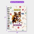 thumbnail image 5 of Back to School Cute Shetland Sheepdog Spiral Bound Journal Sheltie Dog Lover Gifts 5x7in Spiral Notebook - 13010, 5 of 5