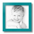 thumbnail image 2 of ArtToFrames 9" x 9" Aqua Picture Frame, 9x9 inch Green Wood Poster Frame (WOM-4428), 1 Pack, 2 of 8