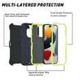 thumbnail image 3 of 3IN1 Dual Layer Heavy Duty Armor Phone Case for IPhone 17 Air 15 13 12 Mini 11 14 16 Pro Max Plus 16e Drop Protection, 3 of 13