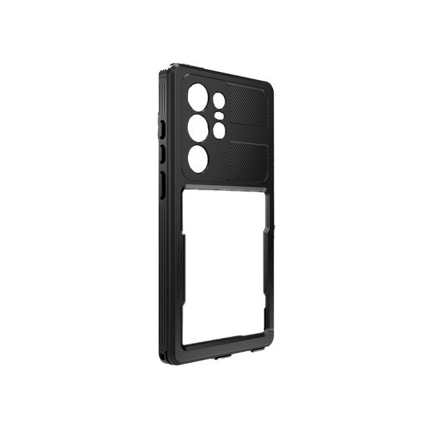 Funda Para Teléfono Con Protector De Pantalla Para Galaxy S23 Ultra/S23 Plus/S23 Negro