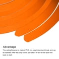 thumbnail image 4 of 18uds serpentinas de Fiesta Unique Bargains decoraciones de plástico Naranja, 4 of 7