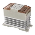 thumbnail image 1 of 3 Phase DC To AC Relay, Aluminum Alloy Plate Solid State Relay 3-32VDC 24-380VAC Guide Rail Mounting with Radiator for Industrial Devices 10A TSR 10DA S,15A TSR 15DA S,25A TSR 25DA, 1 of 7