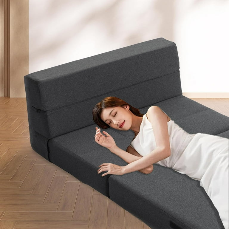 Foam folding couch bed discount
