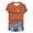 Watermelon Red, variant on WHEANG Shirts for Women Autumn Pumpkin Embroidery Print Casual T Shirt Hello Pumpkin Short Sleeve Tops for Women Casual Loose Fit Holiday Womens Tops Red L