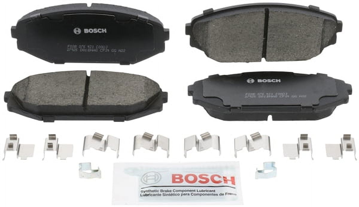 Bosch QuietCast Ceramic Brake Pad Set, w/ Shims Fits select: 1999-2004 HONDA ODYSSEY, 2001-2002 ACURA MDX