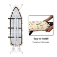 thumbnail image 4 of HELLHERO Sewing Tool Design Ironing Board Cover 3 Fasteners Elastic Edge Ironing Board Covers for Ironing Desk, 4 of 5