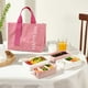 thumbnail image 1 of Fiudx Bolsa Bento Dopamine, Aislamiento de Gran Capacidad, Lámina de Aluminio Espesada para Alimentos Calientes y Fríos, Multiusos para Viajes, Escuela, Compras, Trabajo, Asa Resistente, 26,5 X 17 X, 1 of 3
