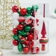 thumbnail image 3 of Adornos irrompibles con presillas para colgar para celebraciones festivas y fiestas navideñas Bolas irrompibles para árboles de Navidad, paquete de 34, 3 of 7