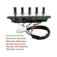 thumbnail image 2 of Range Hood 5 Button Switch Button Universal Accessories Switch Control Board Panel Controller Kb, 2 of 5