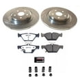 thumbnail image 3 of PowerStop Rear Z26 Street Warrior Carbon-Fiber Ceramic Brake Pad and Drilled and Slotted Rotor Kit Fits: SUBARU Select Models K8493-26, 3 of 9