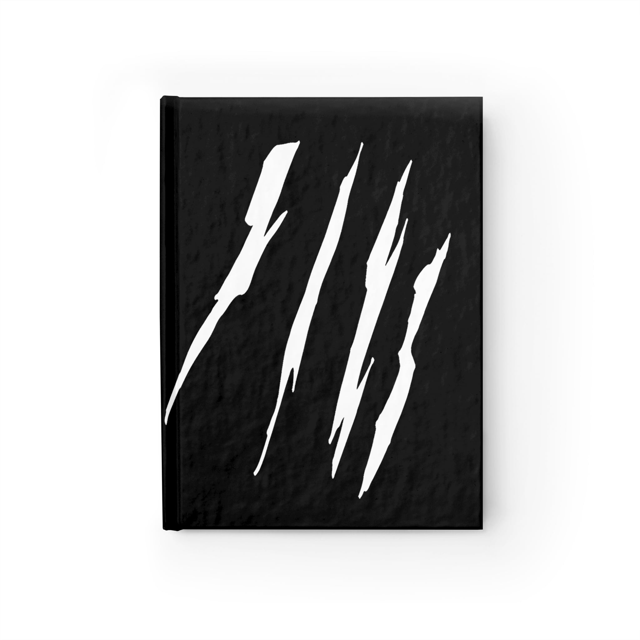 Effete Feline Claw Marks Scratch Journal - Blank