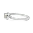 thumbnail image 4 of 14k White Gold Freshwater Cultured Pearl And Diamond Ring, 4 of 6