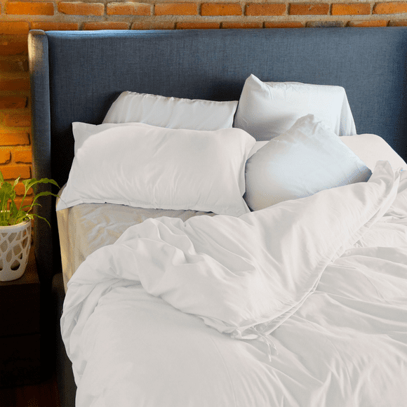 Juego de Fundas para Duvet Koala -Microfibra Ultra suave -Matrimonial/Queen -Blanco Rebeca Koala Fundas para Duvet Koala