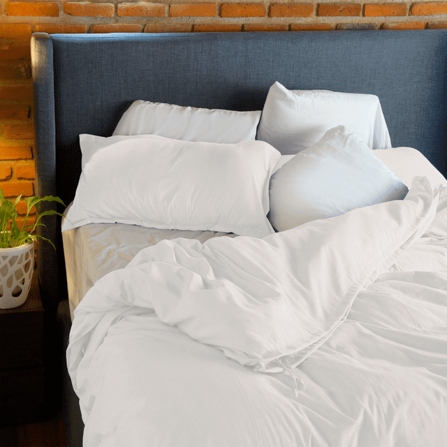 Juego de Fundas para Duvet Rebeca Koala Microfibra Ultra suave King Size Blanco
