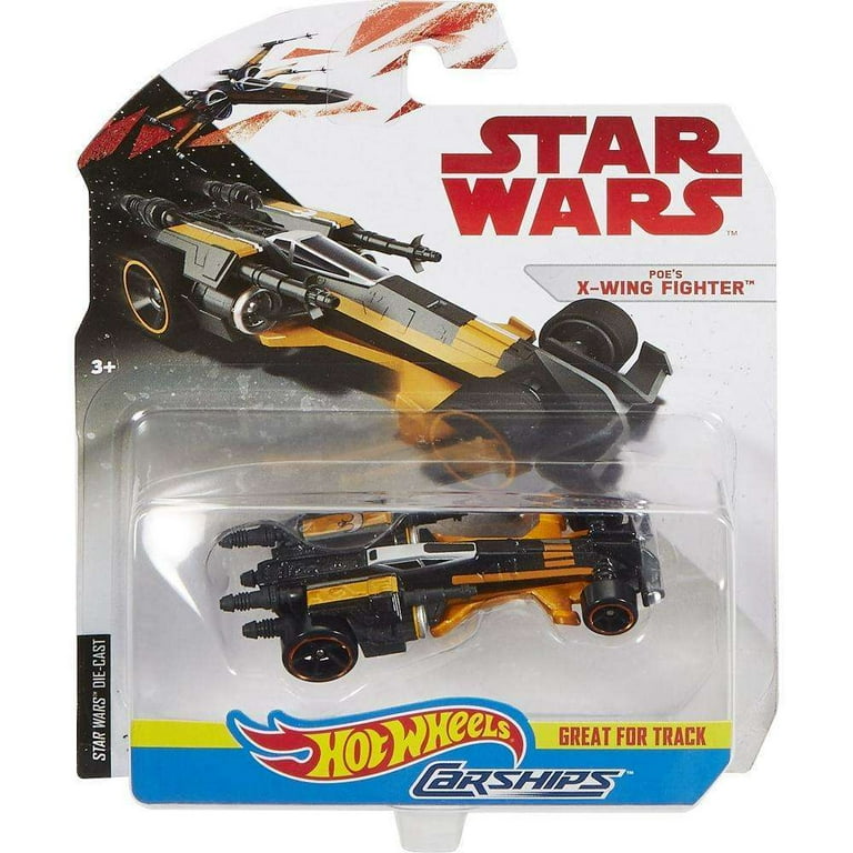 Hot Wheels Star Wars Poe s X Wing Fighter Carship Walmart