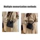 thumbnail image 5 of Bolso de hombro para mujer, bolso casual, bolso mensajero, billetera, negro, 5 of 6
