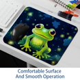 thumbnail image 6 of Frog Square Mouse Pad, 8.3x9.8 Inch, Non-Slip Rubber Bottom, Printed Desk Mat for Office and Gaming, 6 of 6
