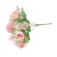 thumbnail image 3 of Flor de peonía artificial Oficina en casa Ramo floral Decoración Fiesta Tela de seda Peonía falsa, Rosa claro, 7 cabezas Inevent HA6619-01B, 3 of 6