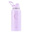 thumbnail image 1 of Termo de Acero Inoxidable Iniciales LuckyLy, Botella de Agua 1L, Letra A lila 1L, 1 of 6