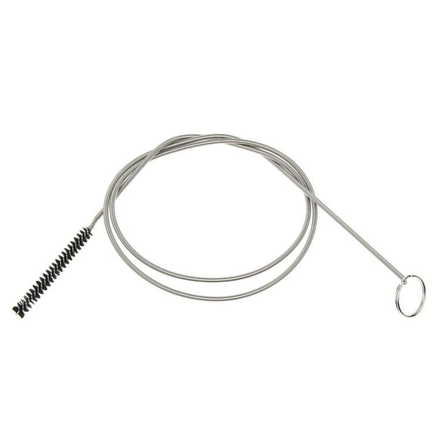 Limpiador de limpieza de vejiga plegable Cepillo flexible para vejiga de agua de depósito, Negro Cola Paquete de hidratación Cepillo de tubo